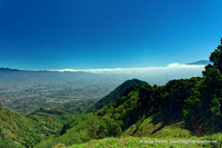 San Jose from nearby mountains